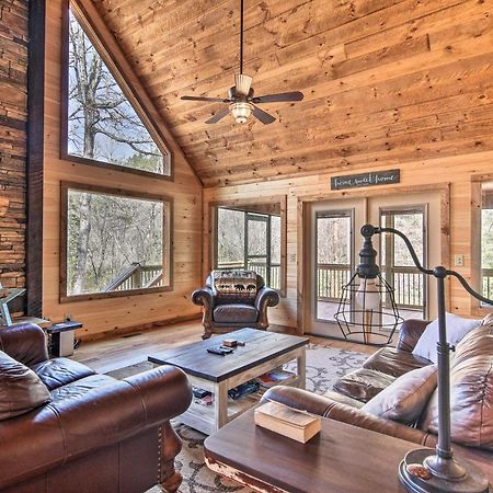 Modern Murphy Cabin With Nottely River Views! Exterior foto