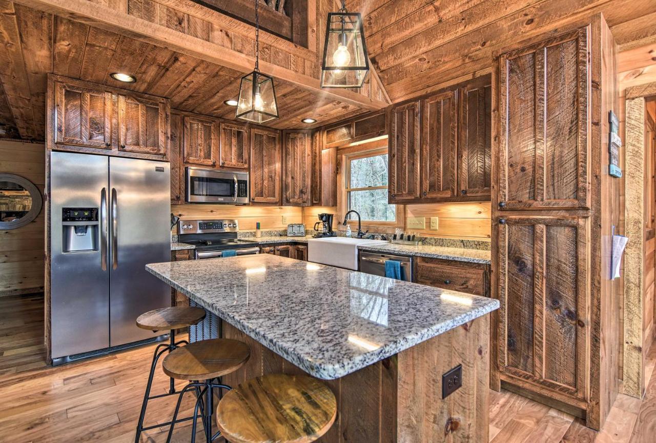 Modern Murphy Cabin With Nottely River Views! Exterior foto