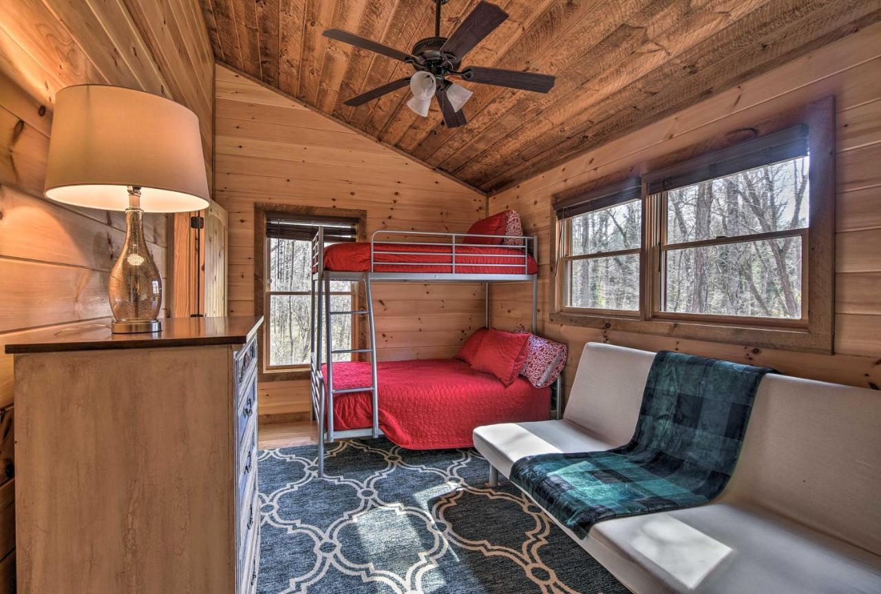 Modern Murphy Cabin With Nottely River Views! Exterior foto